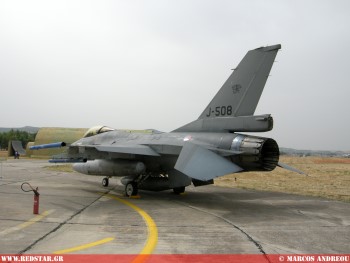 F-16AB Upgraded to MLU lever © Marcos Andreou 